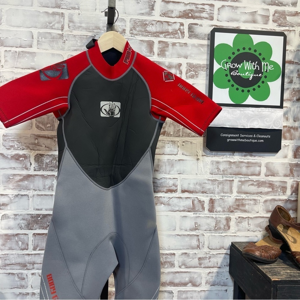 Body glove Kids Red and Gray Wetsuit youth 12